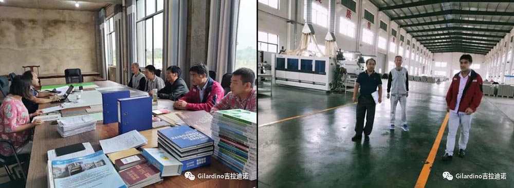 上海沃眾認(rèn)證有限公司專家組來江西吉拉迪諾建材科技股份有限公司進(jìn)行ISO9001質(zhì)量管理體系年度審核